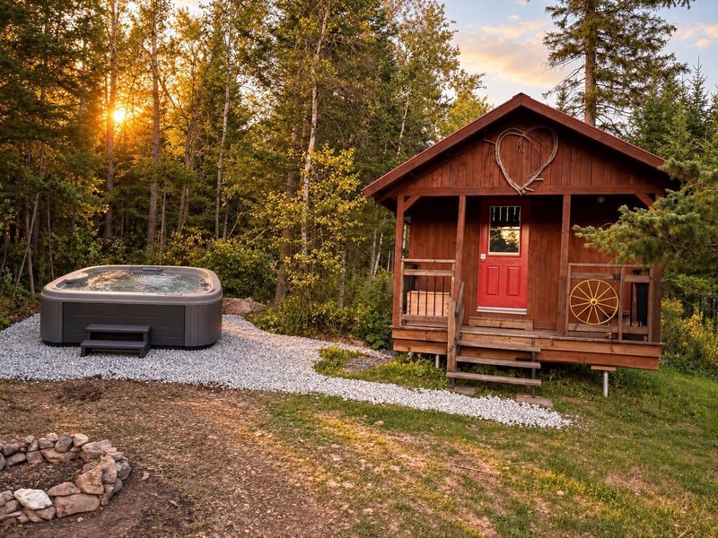 Concours Gagnez une nuitée dans un chalet du Camping De La Rivière Nicolet!