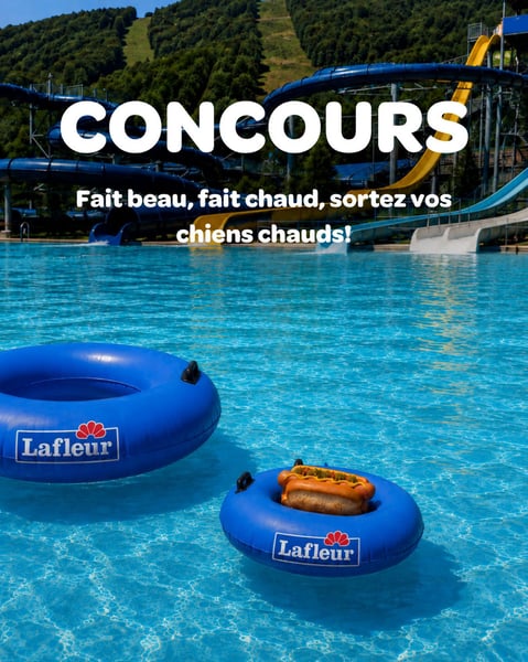 Concours Gagnez une paire de billets pour le parc aquatique de Bromont!