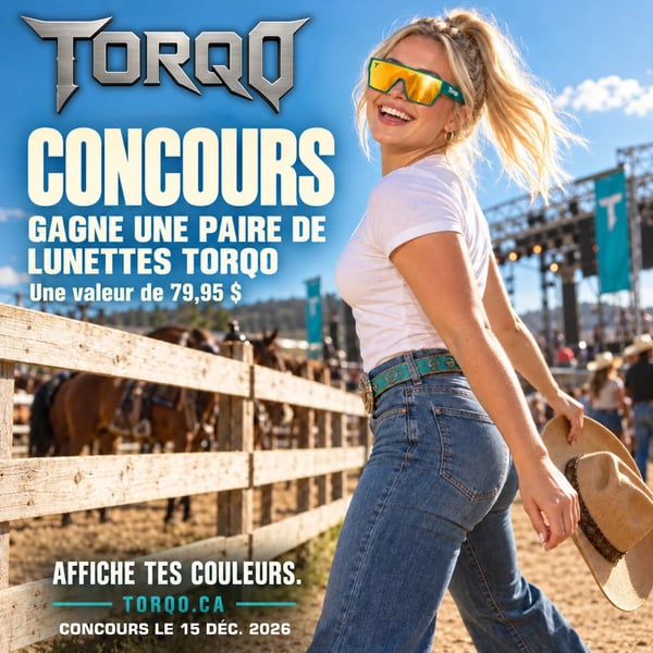 Concours Gagnez une paire de lunettes TORQO!