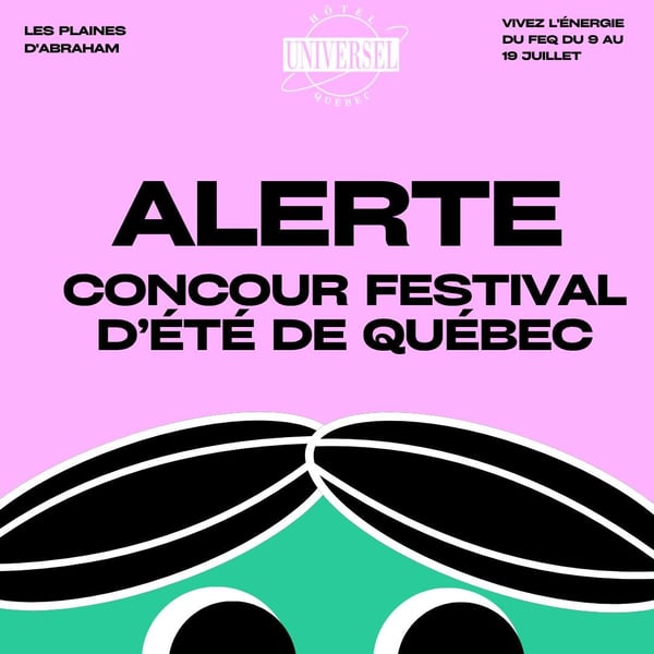 Concours Gagnez une passe pour le Festival d'été de Québec!