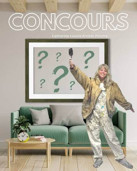 Concours Gagnez une peinture personnalisée d'une valeur de 1500$!