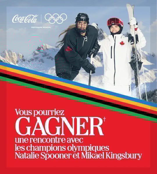 Concours Gagnez une rencontre avec les champions olympiques Natalie Spooner and Mikael Kingsbury!