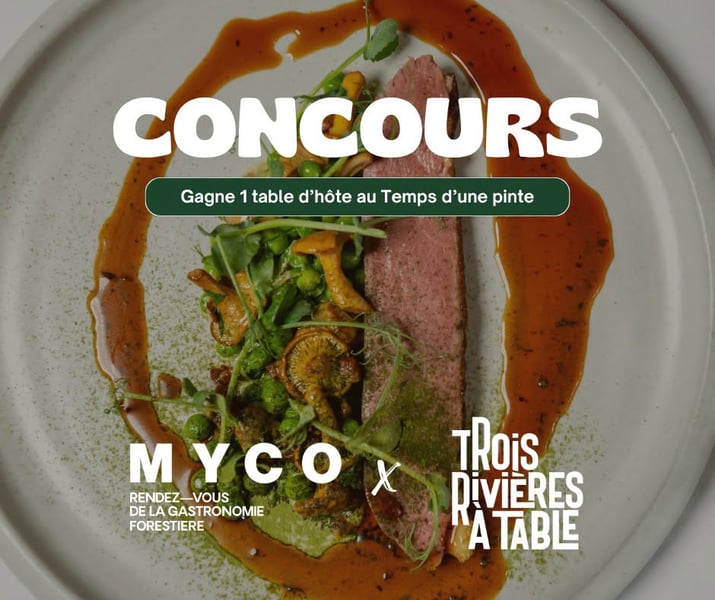 Concours Gagnez une table d'hôte au Microbrasserie Le Temps d'une Pinte!