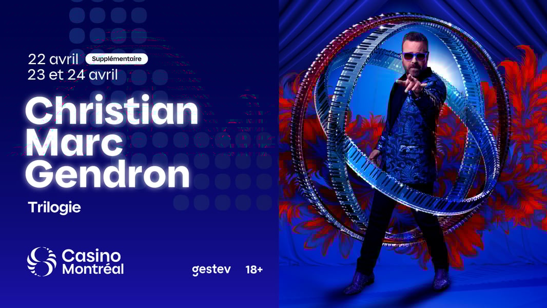 Concours 98,5 fm Gagnez vos billets pour Christian Marc Gendron!