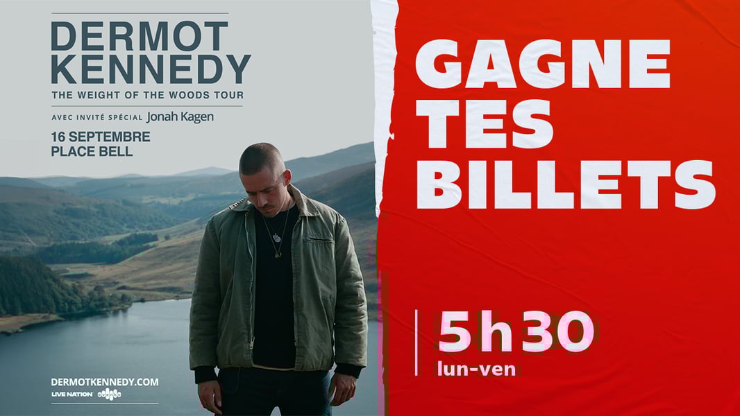 Concours Gagnez vos billets pour Dermot Kennedy grâce à 96.9 CKOI!