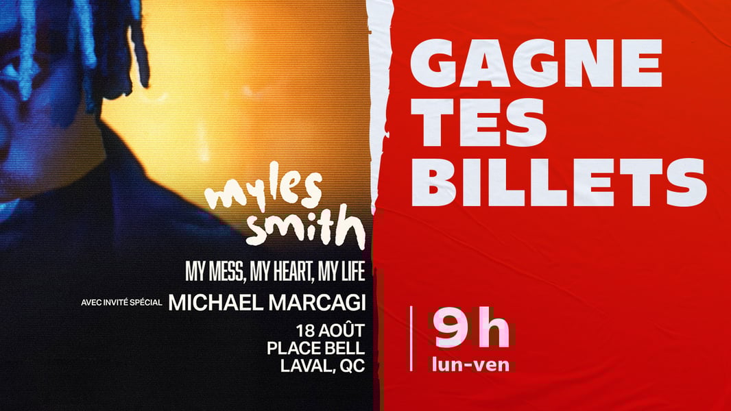 Concours Gagnez vos billets pour Myles Smith grâce à 96.9 CKOI!