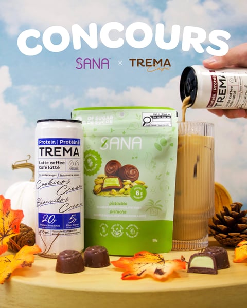 Concours Gagnez vos essentiels d'automne Sana et Trema Café!
