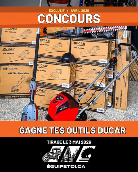 Concours Gagnez vos outils Ducar!