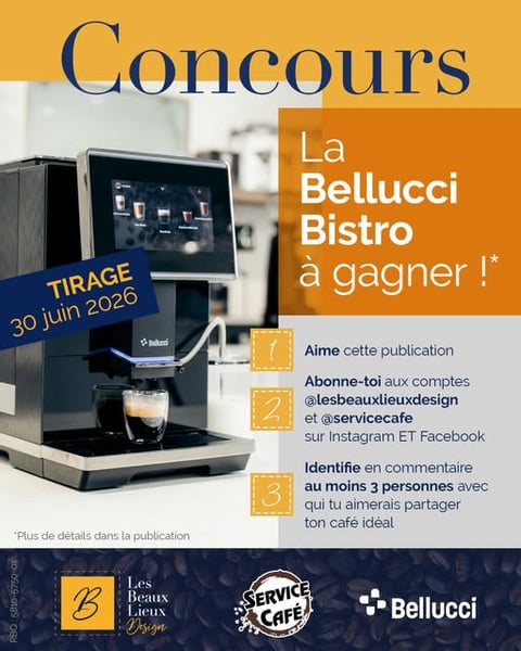 Concours Gagnez votre Bellucci Bistro!