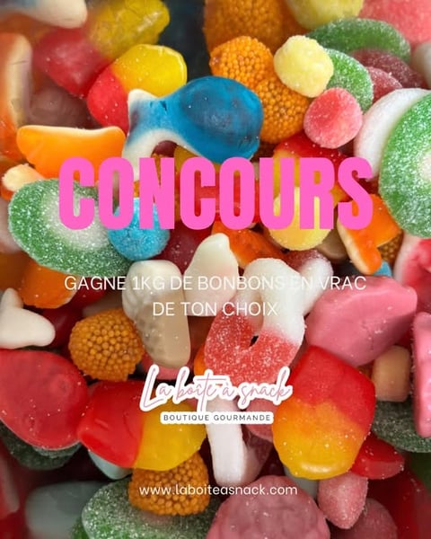 Concours Gourmand La boîte à snack ! Concours Gourmand La boîte à snack !
