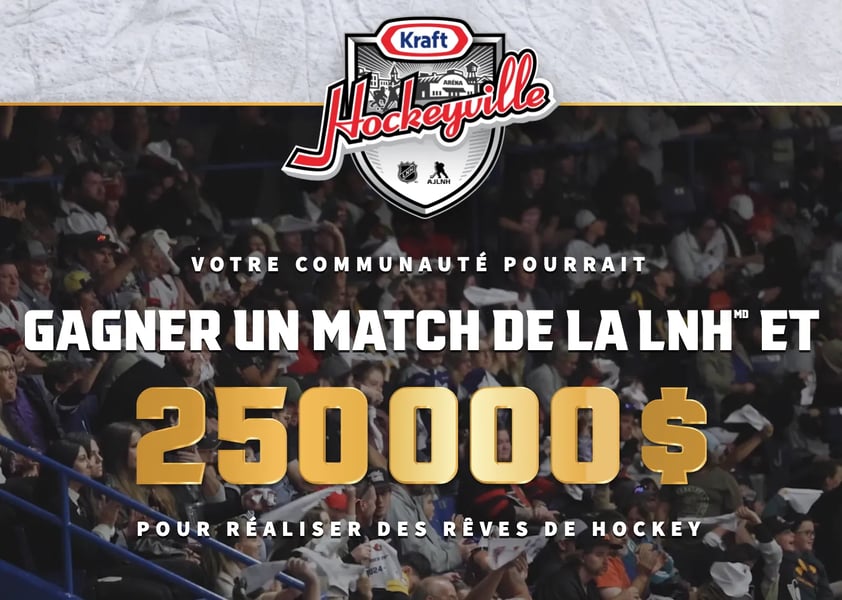 Concours Hockeyville Kraft 2025