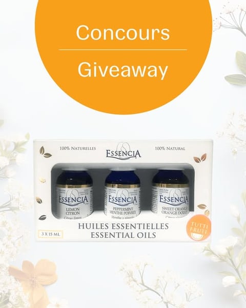 Concours Homeocan - Gagnez un coffret d'huile essentielles! Concours Homeocan - Gagnez un coffret d'huile essentielles!