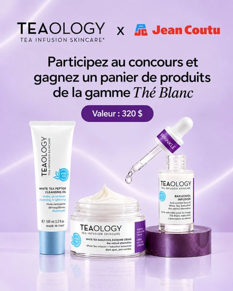 Concours Jean Coutu Gagnez un panier Teaology!