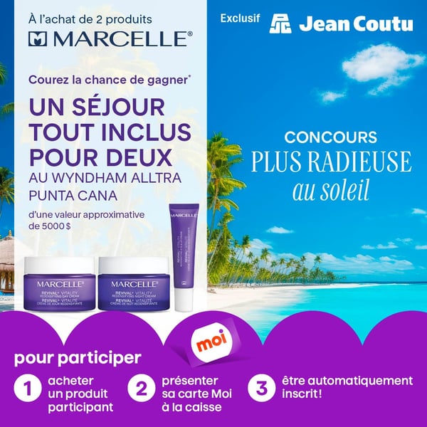 Concours Jean Coutu Gagnez un séjour pour deux personnes en formule tout inclus au Wyndham Alltra à Punta Cana!