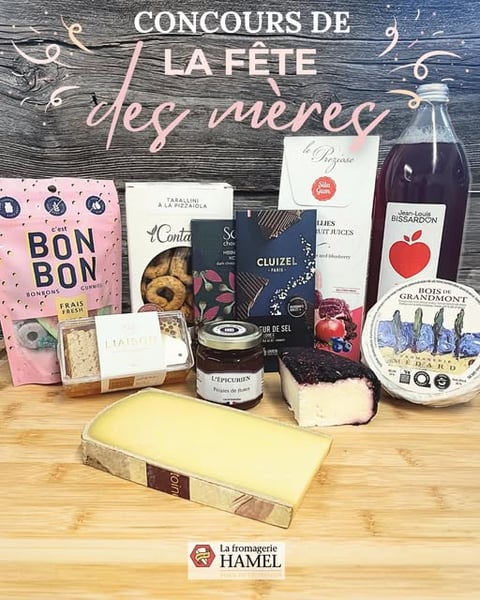 Concours La fromagerie Hamel - Gagnez un magnifique panier cadeau rempli de douceurs! Concours La fromagerie Hamel - Gagnez un magnifique panier cadeau rempli de douceurs!