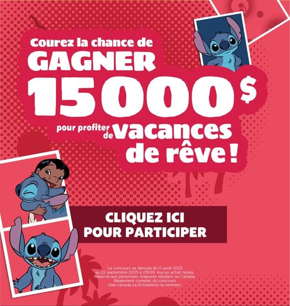 Concours La rentrée avec Disney Stitch !
