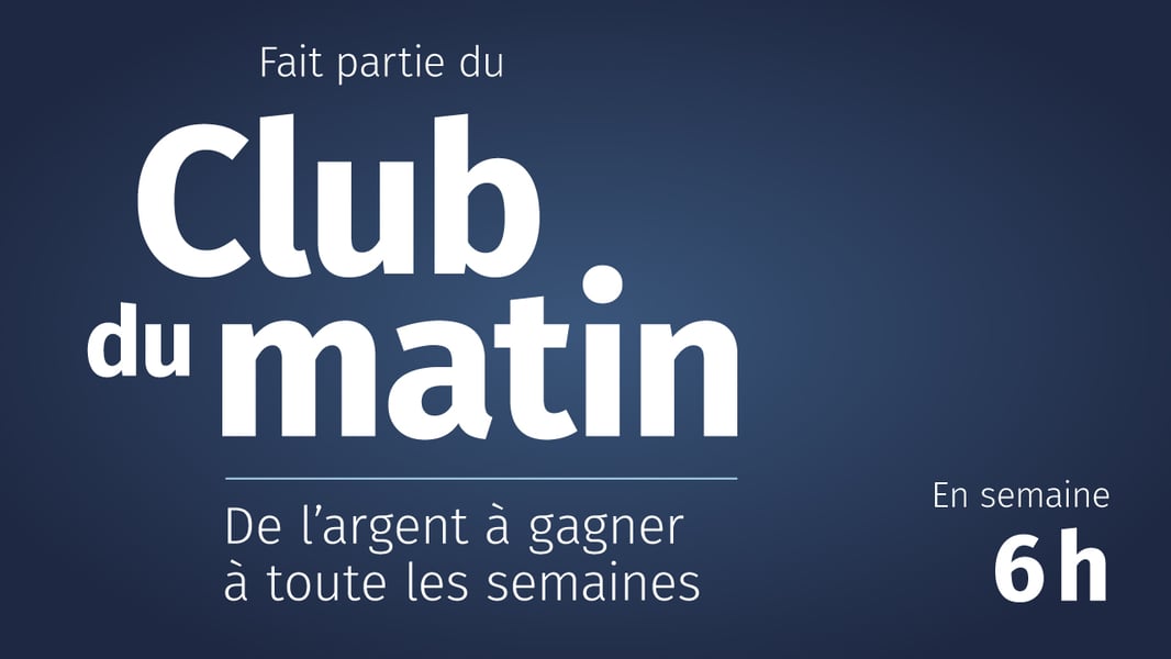 Concours Le Club du matin - 100$ à gagner chaque semaine! Concours Le Club du matin - 100$ à gagner chaque semaine!