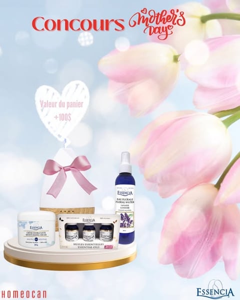 Concours Les Marchés Tau - Gagnez un panier cadeau rempli des produits Essencia pour la détente! Concours Les Marchés Tau - Gagnez un panier cadeau rempli des produits Essencia pour la détente!