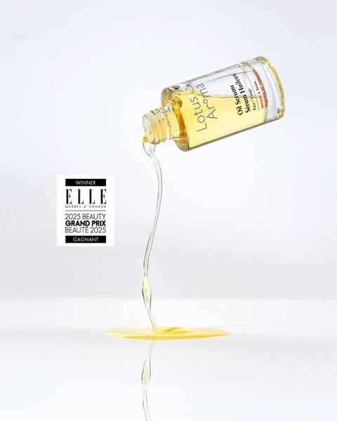 Concours LOTUS AROMA - Gagnez l'un des 5 flacons de Sérum Huileux au Bakuchiol!