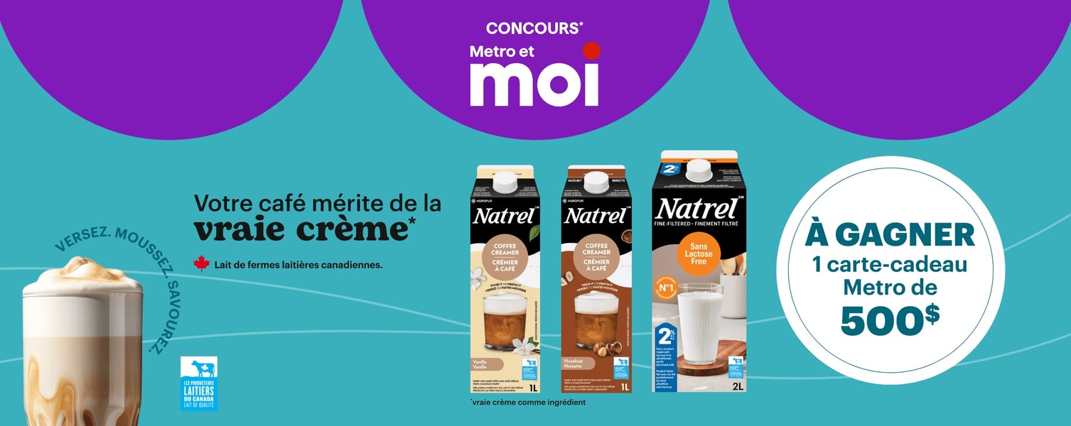 Concours Metro - Gagnez 1 carte-cadeau Metro de 500 $! Concours Metro - Gagnez 1 carte-cadeau Metro de 500 $!