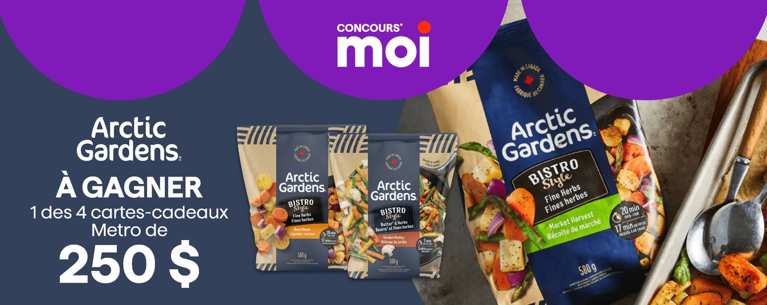 Concours Metro - Gagnez 1 des 4 cartes-cadeaux Metro de 250 $.