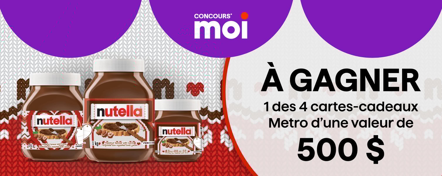 Concours Metro - Gagnez 1 des 4 cartes-cadeaux Metro de 500 $.