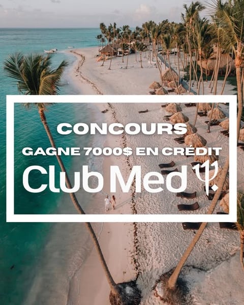 Concours Olivier Primeau - Gagnez un voyage pour 2 personnes dans un Club Med! Une valeur de 7000$ ! Concours Olivier Primeau - Gagnez un voyage pour 2 personnes dans un Club Med! Une valeur de 7000$ !