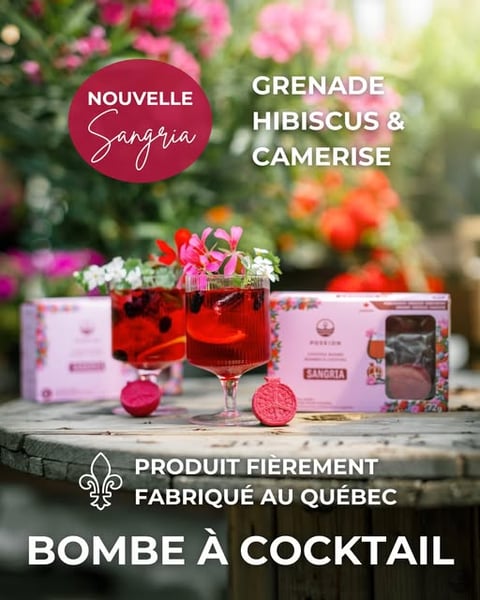 Concours Poseidn - 50$ de Bombes à Sangria à gagner! Concours Poseidn - 50$ de Bombes à Sangria à gagner!