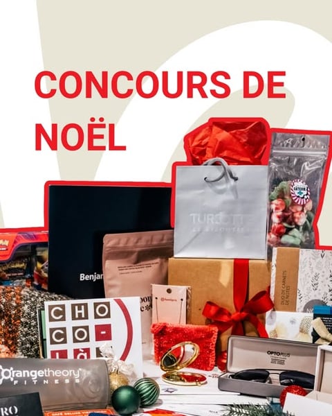 Concours Promenade King - Gagnez l'un des deux magnifiques paniers-cadeaux de Noël, chacun d’une valeur de + de 500$ !