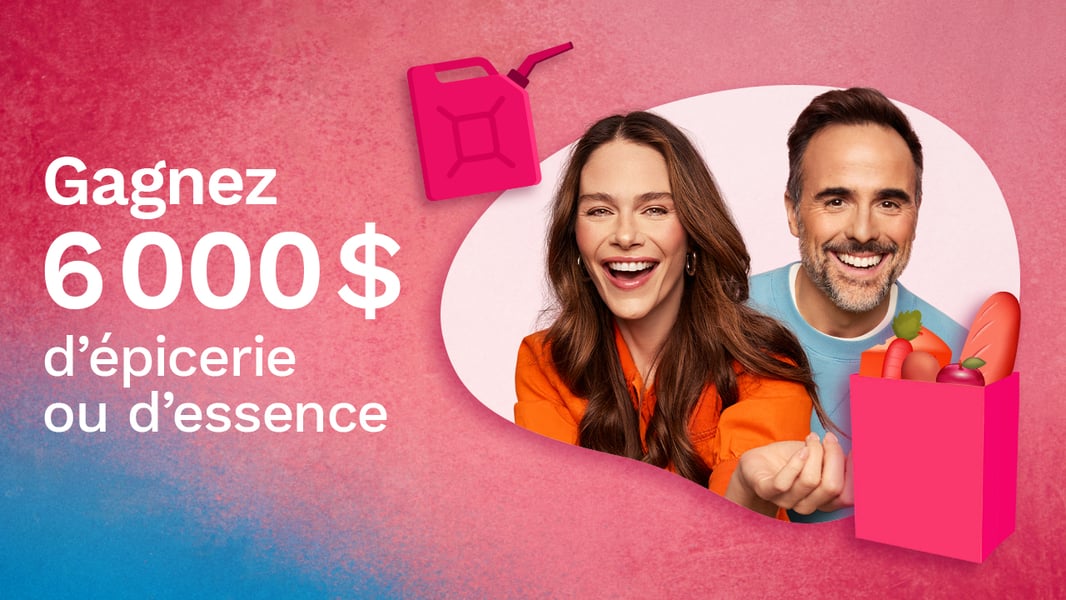 Concours Rythme 105.7-Gagnez 500$ d'essence ou 500$ d'épicerie!