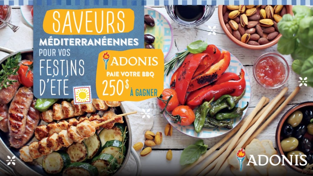 Concours Rythme FM 105,7 Gagnez 250$ chez Marché Adonis!