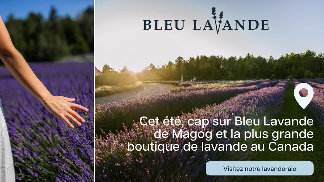 Concours Rythme FM 105,7 Gagnez une carte-cadeau d'une valeur de 150$ chez Bleu Lavande de Magog!