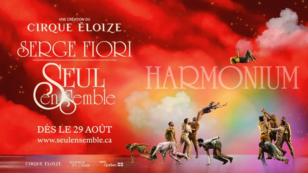 Concours Rythme Fm 105,7 Gagnez une paire de billets pour Serge Fiori Seul Ensemble, la nouvelle création du Cirque Éloize!