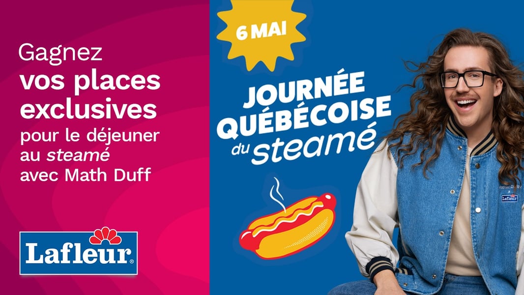 Concours Rythme FM 105,7 - Gagnez vos places pour le déjeuner du 6 mai avec Lafleur ! Concours Rythme FM 105,7 - Gagnez vos places pour le déjeuner du 6 mai avec Lafleur !