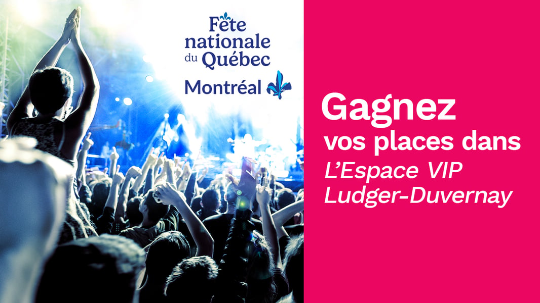 Concours Rythme FM 105,7 Gagnez vos places réservée le 24 juin au Parc Maisonneuve!