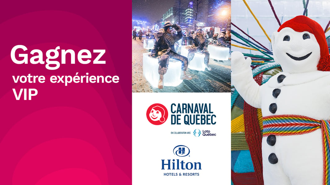 Concours Rythme FM 105,7 - Gagnez votre expérience VIP au Carnaval de Québec!