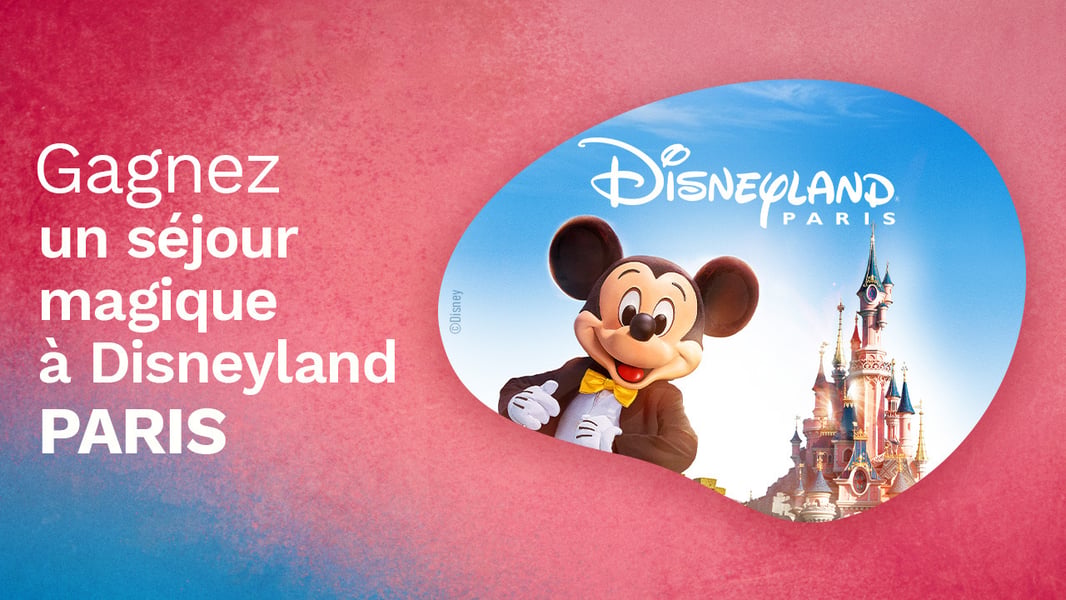 Concours Rythme FM 105,7 Gagnez votre voyage en famille à Disneyland Paris!