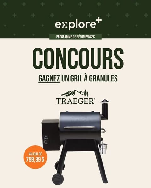 Concours SAIL - Gagnez un gril à granules! Concours SAIL - Gagnez un gril à granules!
