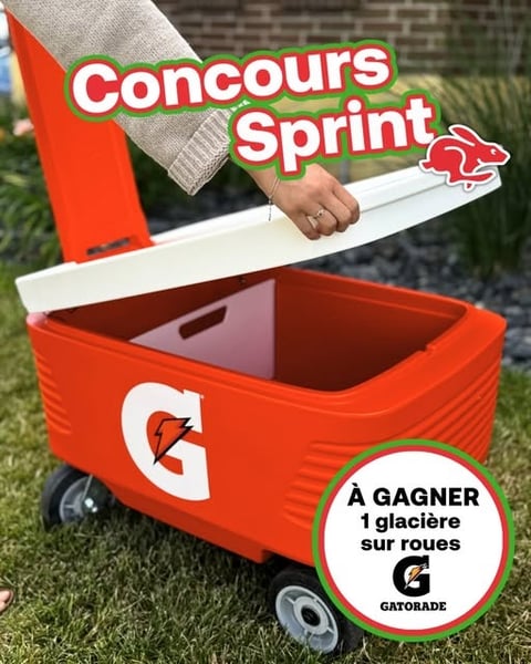 Concours Sprint x Gatorade ! Concours Sprint x Gatorade !