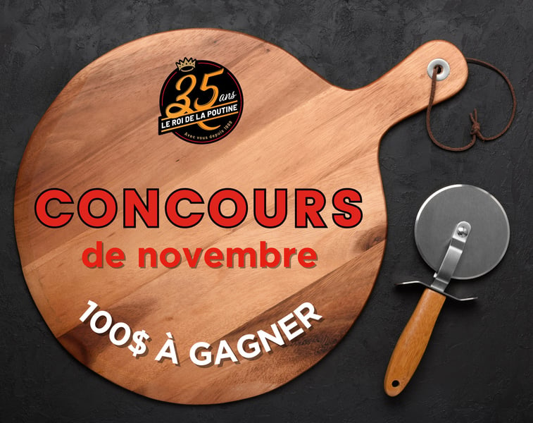 Concours Stratos Pizza - Gagnez une carte-cadeau de 100$!