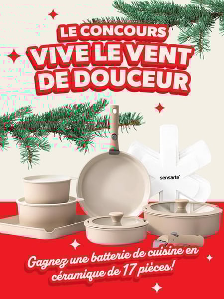 Concours Sucre Redpath -  Gagnez une batterie de cuisine en céramique de 17 pièces!
