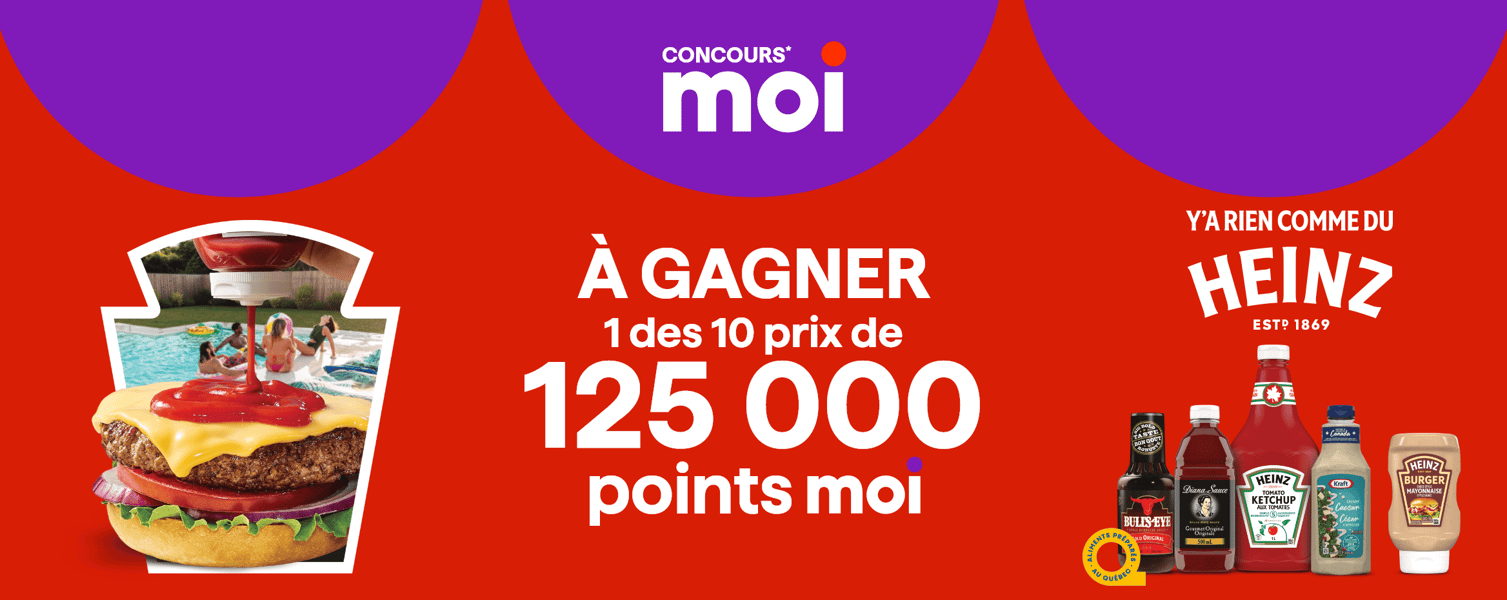 Concours Super C Gagnez l'un des dix prix de 125 000 points moi!