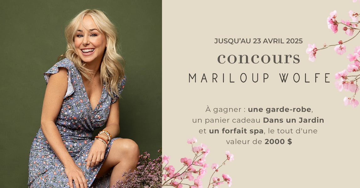 Concours Un moment de détente signé San Francisco & Mariloup Wolfe – valeur de 2 000 $ à gagner ! Concours Un moment de détente signé San Francisco & Mariloup Wolfe – valeur de 2 000 $ à gagner !