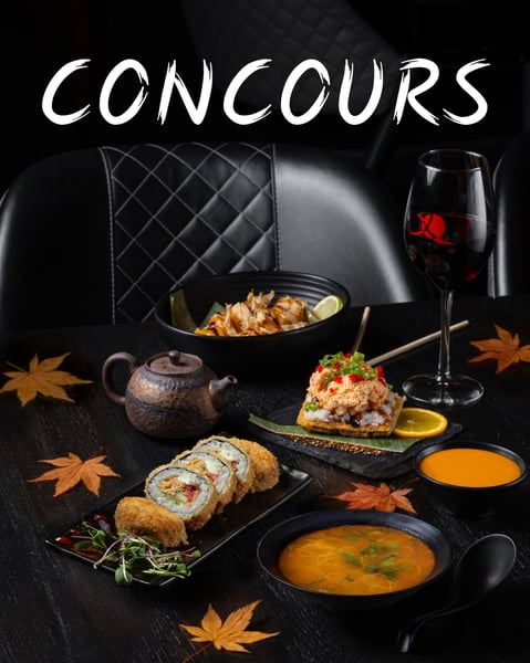 Concours une carte-cadeau de 50$ chez Sushi X!