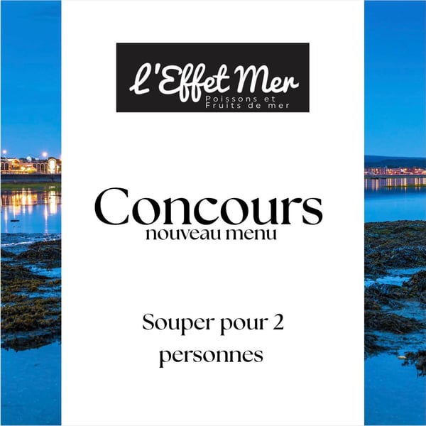 Concours Unique Sushi Bar - Souper pour 2 Personnes