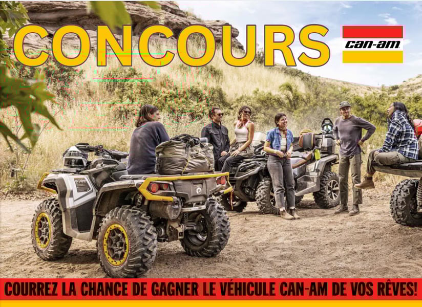 Concours Véhicule Can-Am de vos Rêves