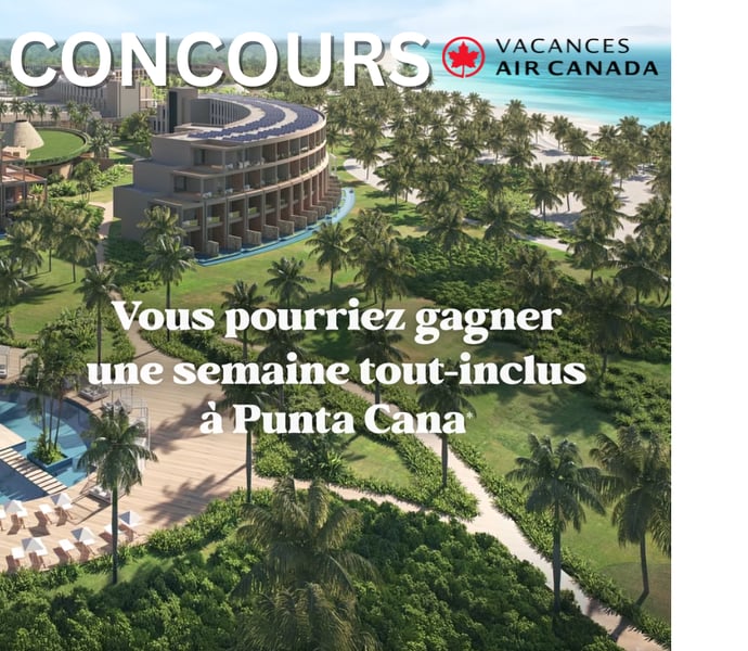 Concours Voyage Tout-inclus de 7 Nuits à Punta Cana Concours Voyage Tout-inclus de 7 Nuits à Punta Cana