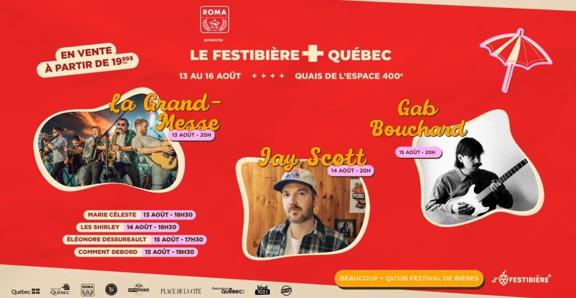 Concours WKND 91,9 FM Gagnez un forfait pour quatre personnes au Festibière!