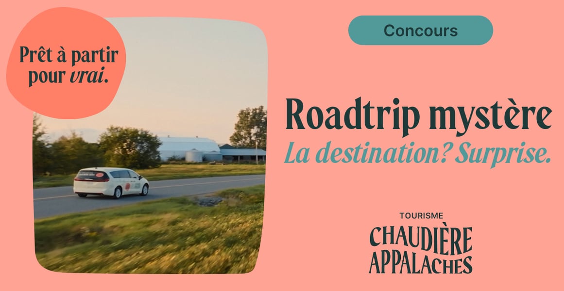 Concours WKND 91,9 FM Gagnez une escapade mystère pour deux en Chaudière-Appalache!