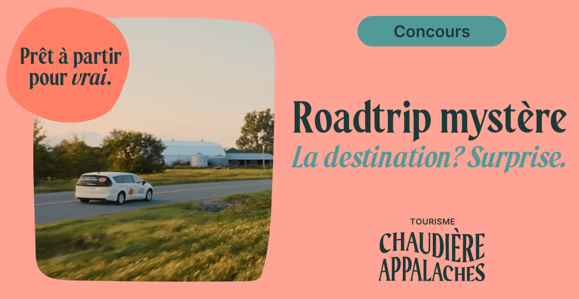 Concours WKND 91,9 Gagnez une escapade mystère en Chaudière-Appalaches!